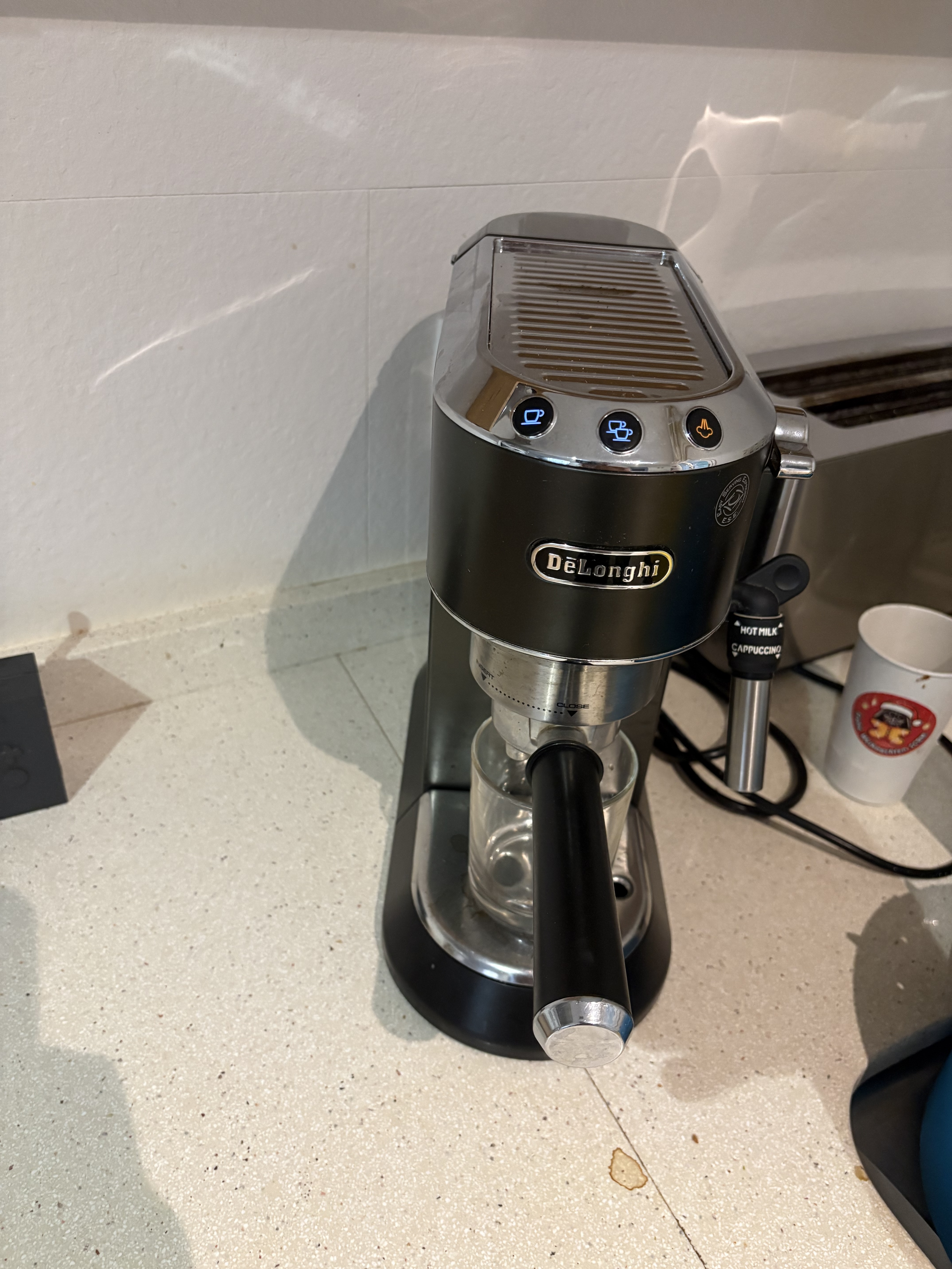 Botons de la cafetera